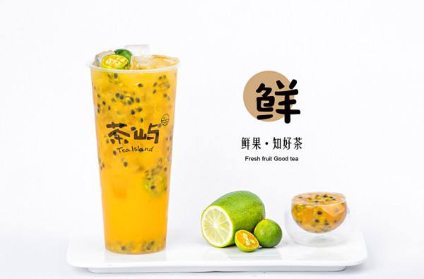 嶼藍(lán)灣鮮果茶舍得用好料，當(dāng)然出好茶